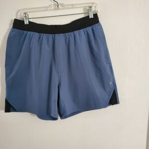 I Love Ugly Active 5 Inch Short - Smokey Blue $79 Ultimate Training